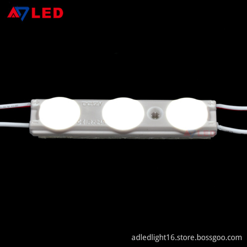 Adled Light smd 3leds led lens module IP67 custom led module outdoor for sign board led light